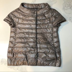 Short sleeve Down Puffer Jacket